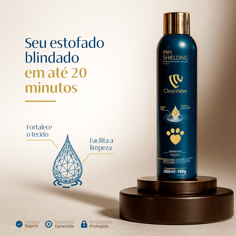 Kit Premium Blindagem e Limpeza de Tapetes Linha Pet