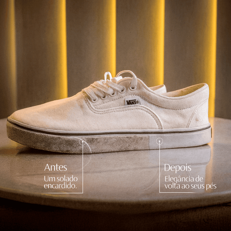 Sola Clean Tira Manchas de Solado de Tênis Sapatos Calçados em Geral