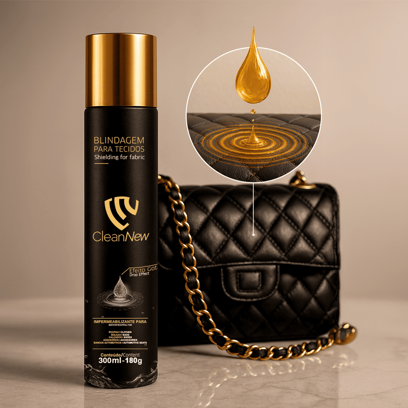 Spray de Blindagem para Bolsas e Calçados