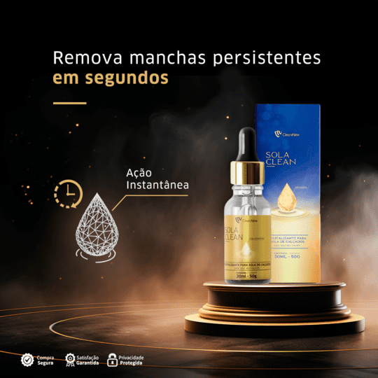 Sola Clean | Limpeza Eficaz e Prática para Sola Emborrachada